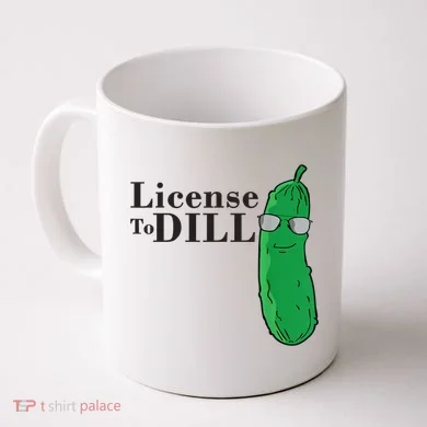 Funny Dill Pickle Gift Coffee Mug
