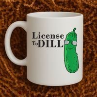 Funny Dill Pickle Gift Coffee Mug thumb 2