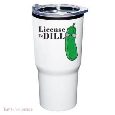 Funny Dill Pickle Gift Tumbler