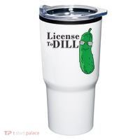 Funny Dill Pickle Gift Tumbler thumb 0