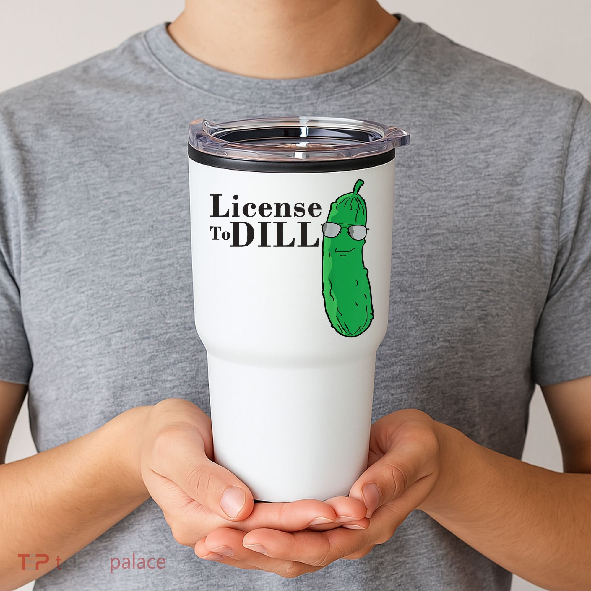 Funny Dill Pickle Gift Tumbler