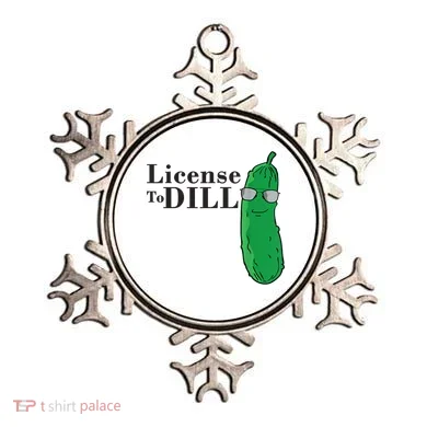 Funny Dill Pickle Gift Ornament