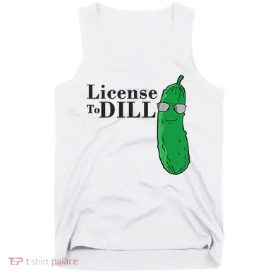 Funny Dill Pickle Gift Tank Top