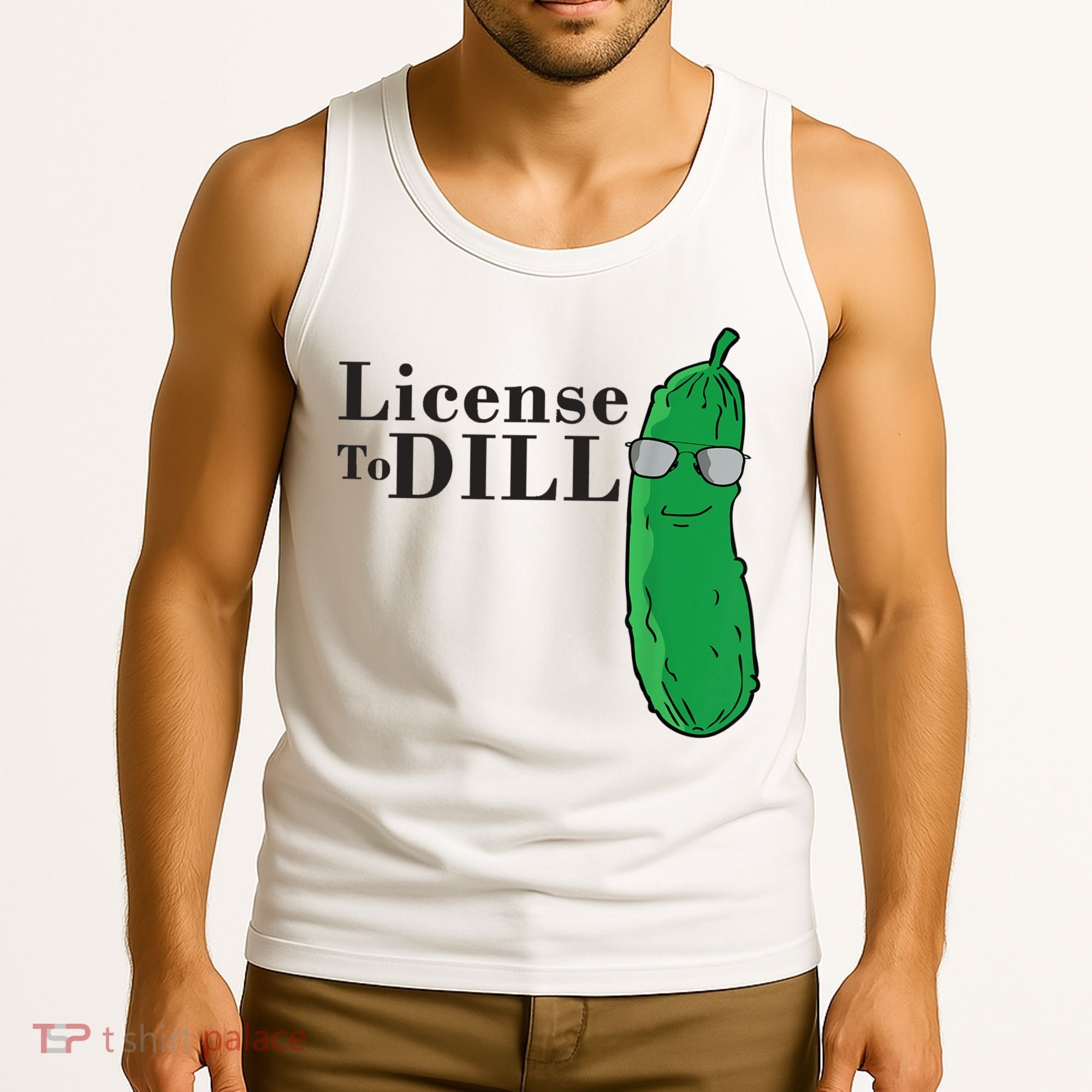 Funny Dill Pickle Gift Tank Top