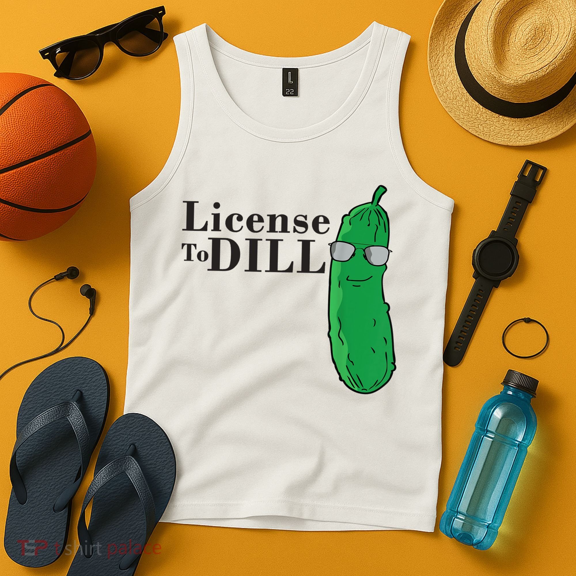 Funny Dill Pickle Gift Tank Top