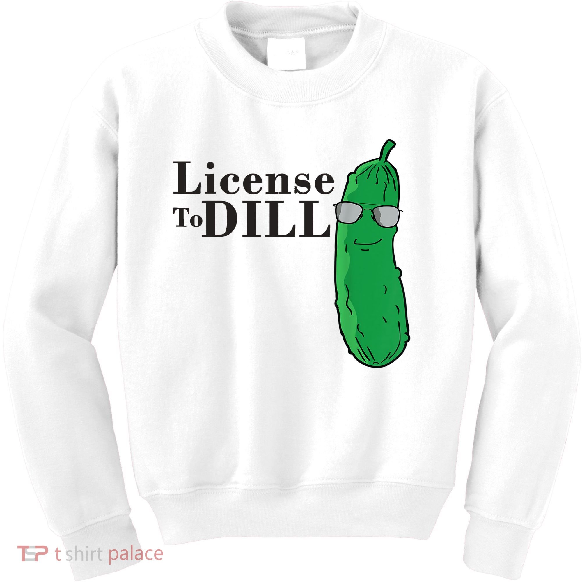 Funny Dill Pickle Gift Kids Sweatshirt