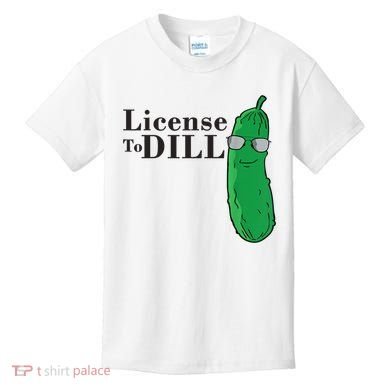 Funny Dill Pickle Gift Kids T-Shirt