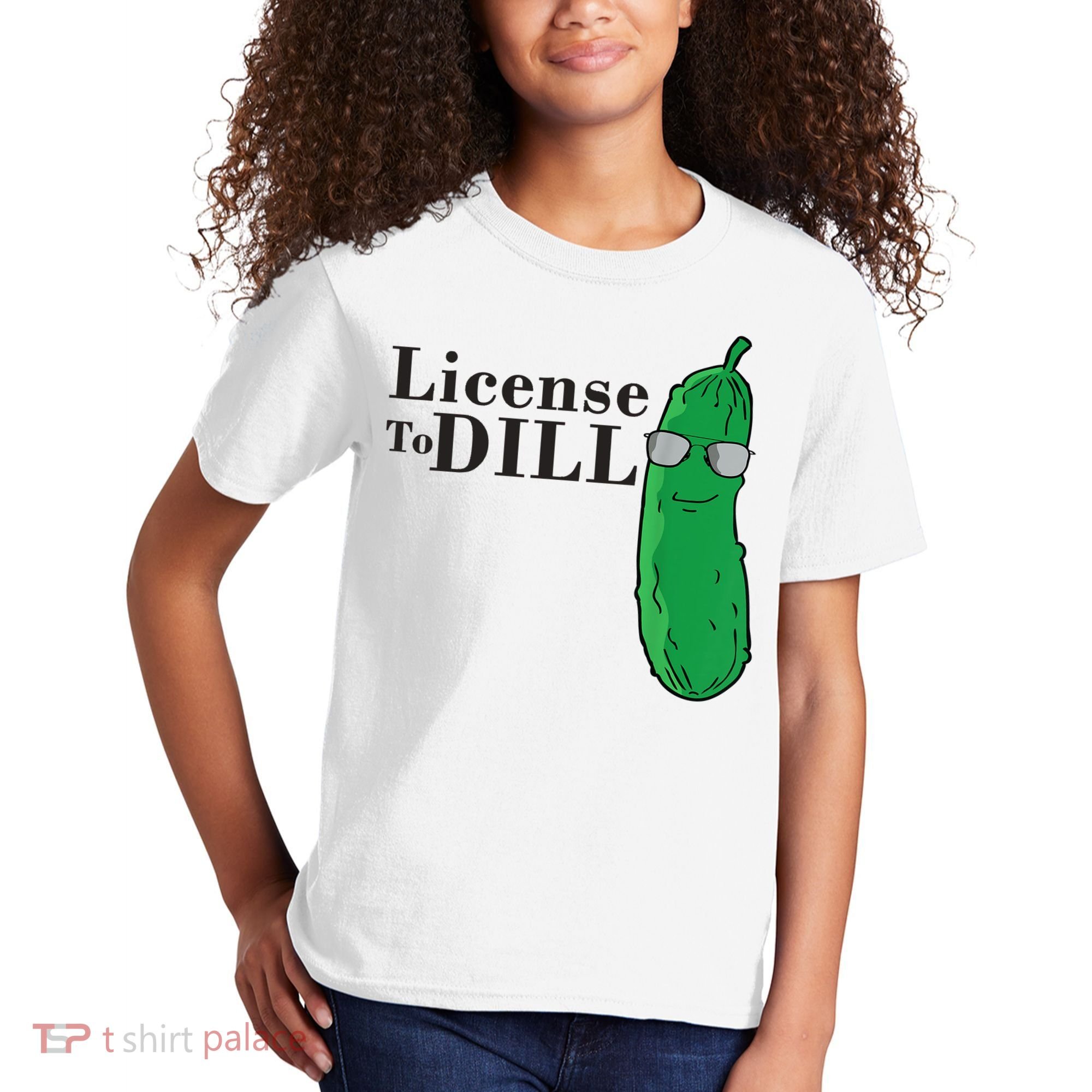Funny Dill Pickle Gift Kids T-Shirt