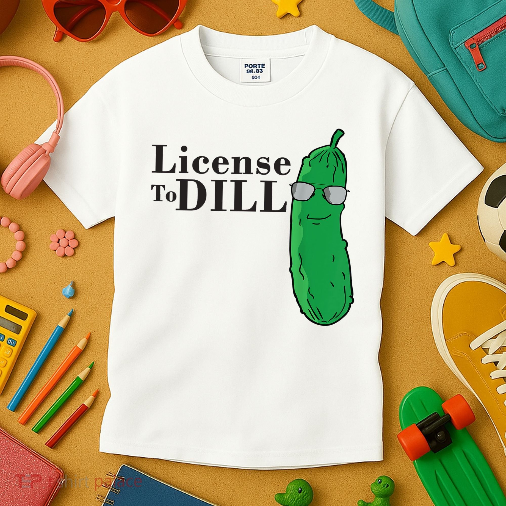 Funny Dill Pickle Gift Kids T-Shirt