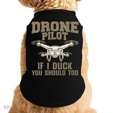 Funny Drone Pilot Design For Drone Operator Doggie Tank