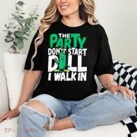Funny Dill Pickle Lover The Party DonT Start Till I Walk In Comfort Colors T-Shirt thumb 2