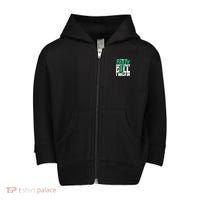Funny Dill Pickle Lover The Party DonT Start Till I Walk In Toddler Zip Fleece Hoodie thumb 0