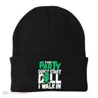 Funny Dill Pickle Lover The Party DonT Start Till I Walk In Beanie thumb 0