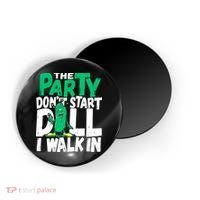 Funny Dill Pickle Lover The Party DonT Start Till I Walk In Magnet thumb 0