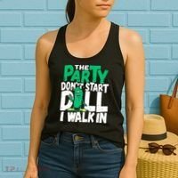 Funny Dill Pickle Lover The Party DonT Start Till I Walk In Women's Tank Top thumb 2