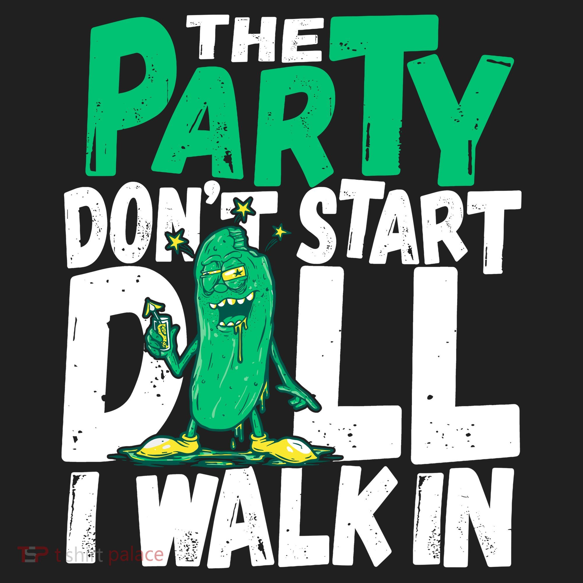 Funny Dill Pickle Lover The Party DonT Start Till I Walk In Kids Long Sleeve Plaid Pajama Set