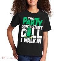 Funny Dill Pickle Lover The Party DonT Start Till I Walk In Kids T-Shirt thumb 2
