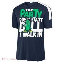 Funny Dill Pickle Lover The Party DonT Start Till I Walk In Sport-Tek Competitor United Soccer Jersey thumb 2