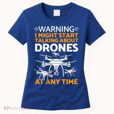 Funny Drone Pilot Cool Gift Women's T-Shirt