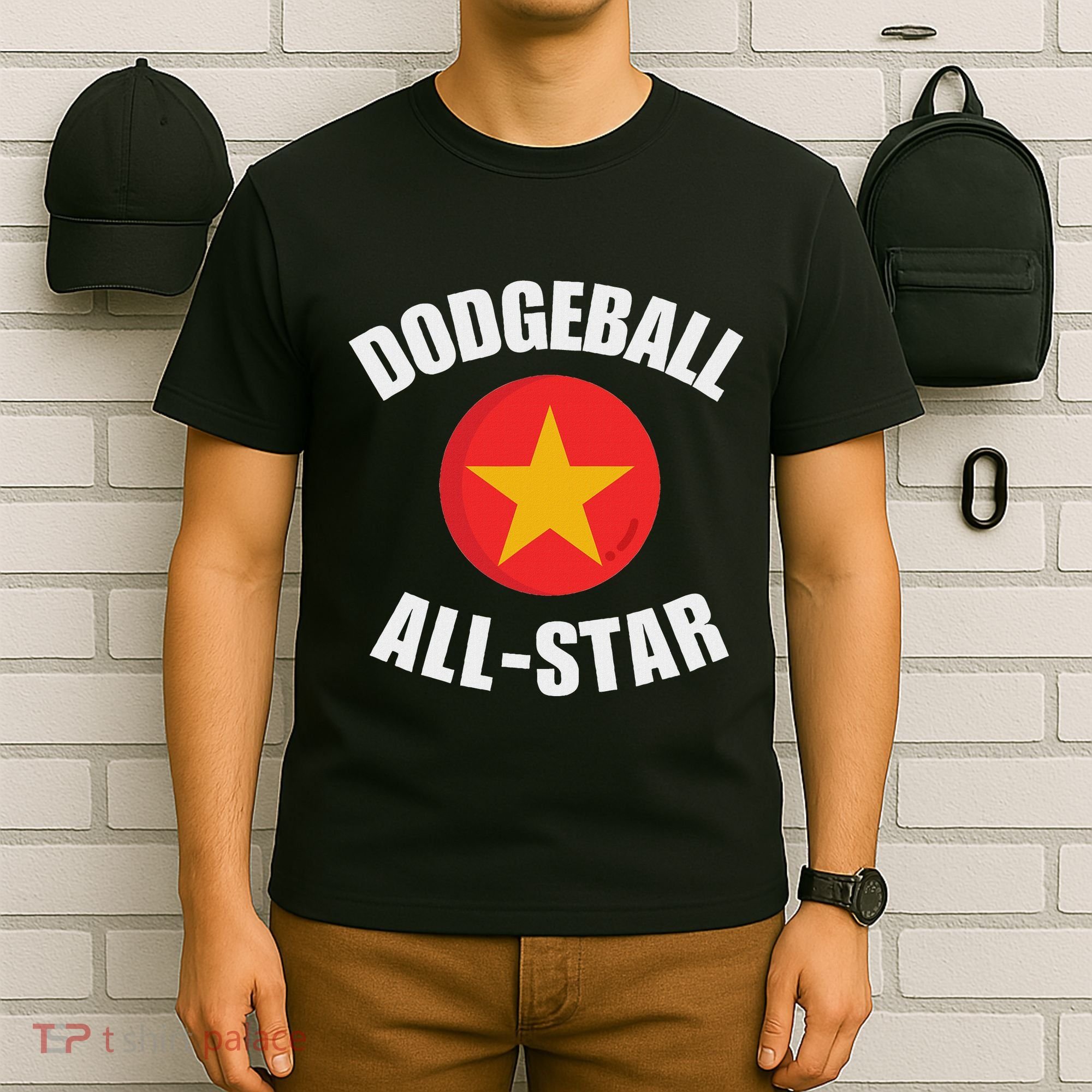 Funny Dodgeball Player Adult Women Play Dodgeball Joke T-Shirt