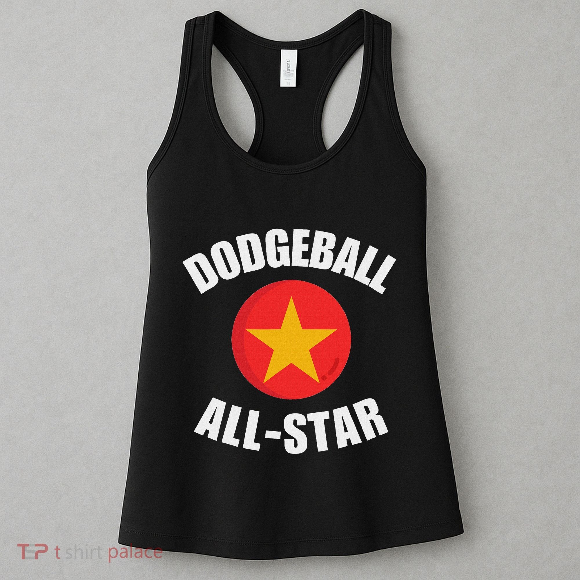 Funny Dodgeball Player Adult Women Play Dodgeball Joke Women's Tank Top
