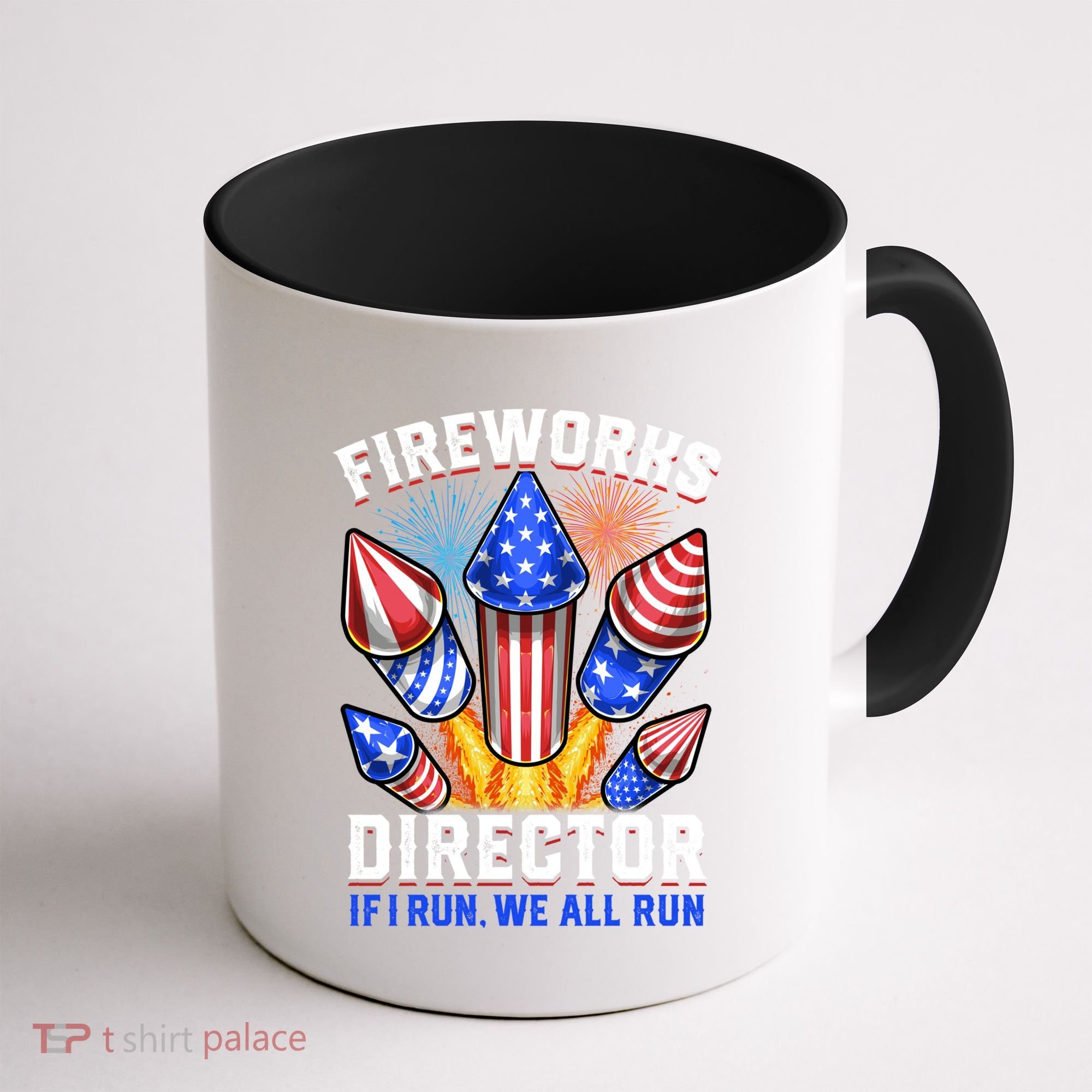 Fireworks Director Pyrotechnician 4th Of July Gift Coffee Mug
