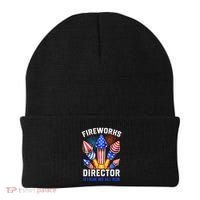 Fireworks Director Pyrotechnician 4th Of July Gift Beanie thumb 0