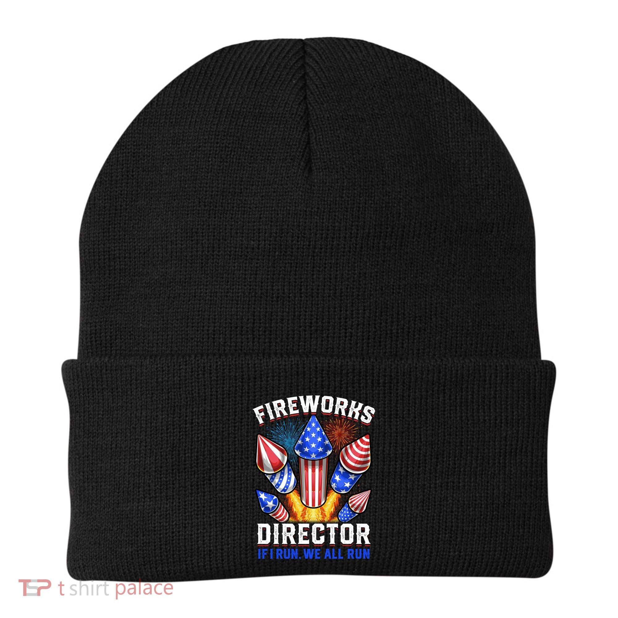 Fireworks Director Pyrotechnician 4th Of July Gift Beanie