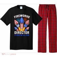 Fireworks Director Pyrotechnician 4th Of July Gift Pajama Set thumb 0