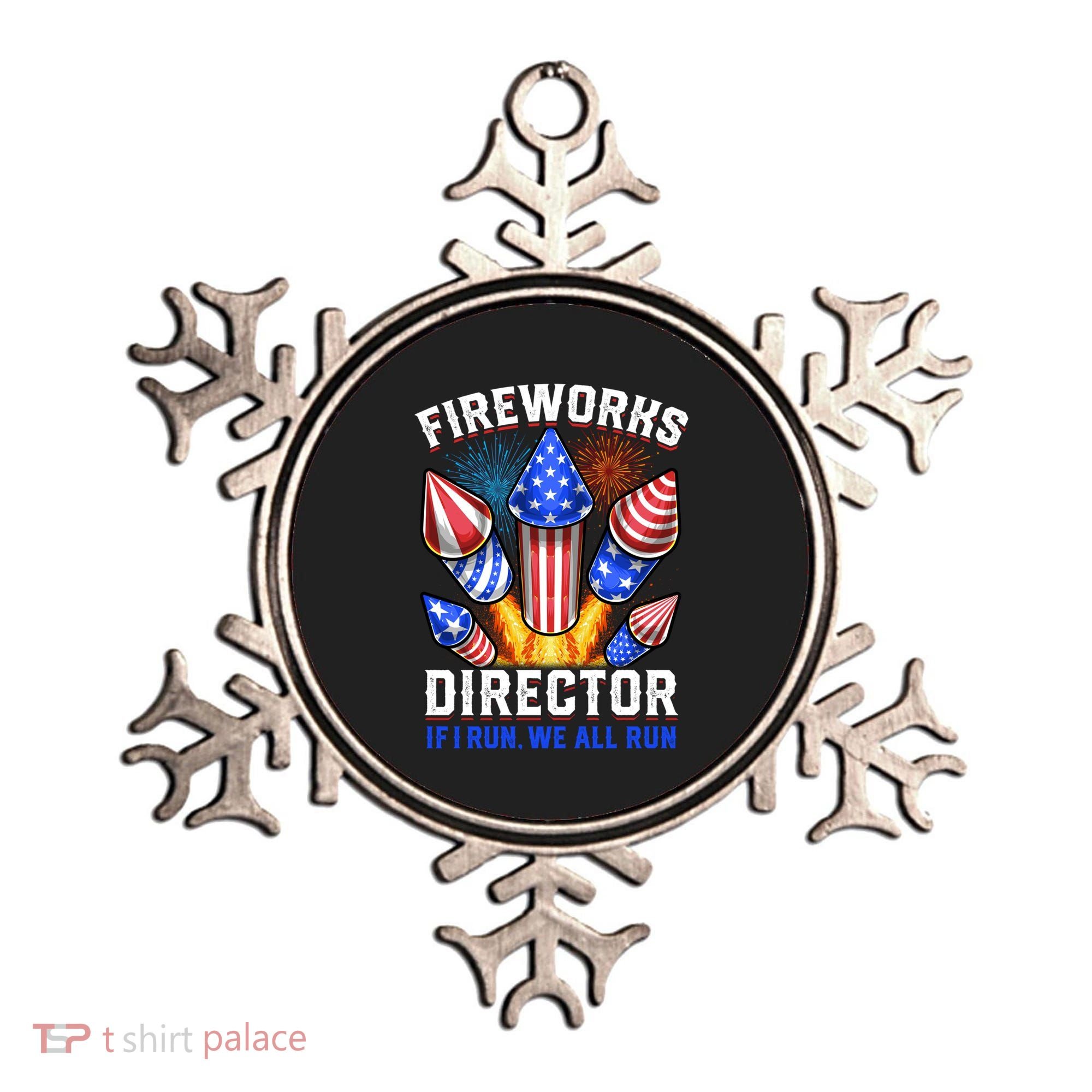 Fireworks Director Pyrotechnician 4th Of July Gift Ornament