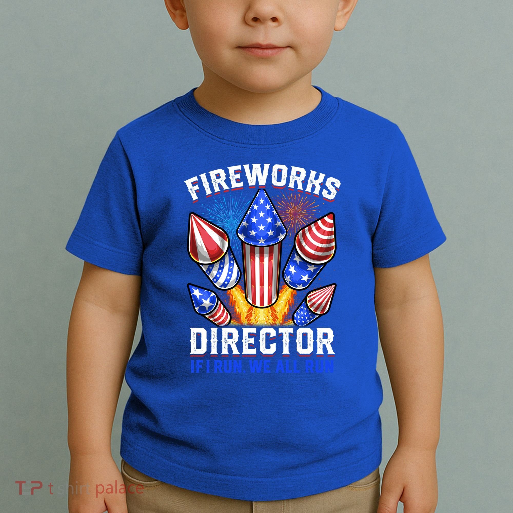 Fireworks Director Pyrotechnician 4th Of July Gift Toddler T-Shirt
