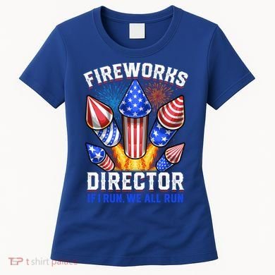 Fireworks Director Pyrotechnician 4th Of July Gift Women's T-Shirt