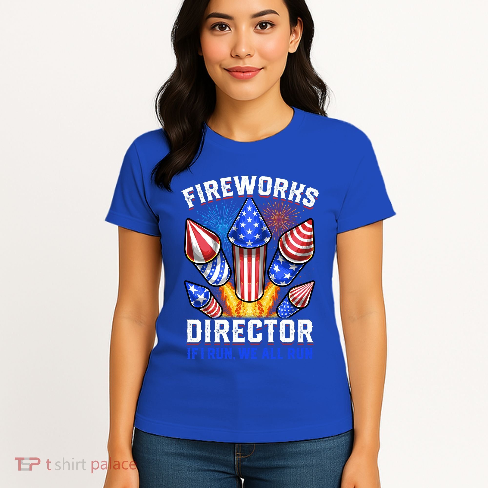 Fireworks Director Pyrotechnician 4th Of July Gift Women's T-Shirt