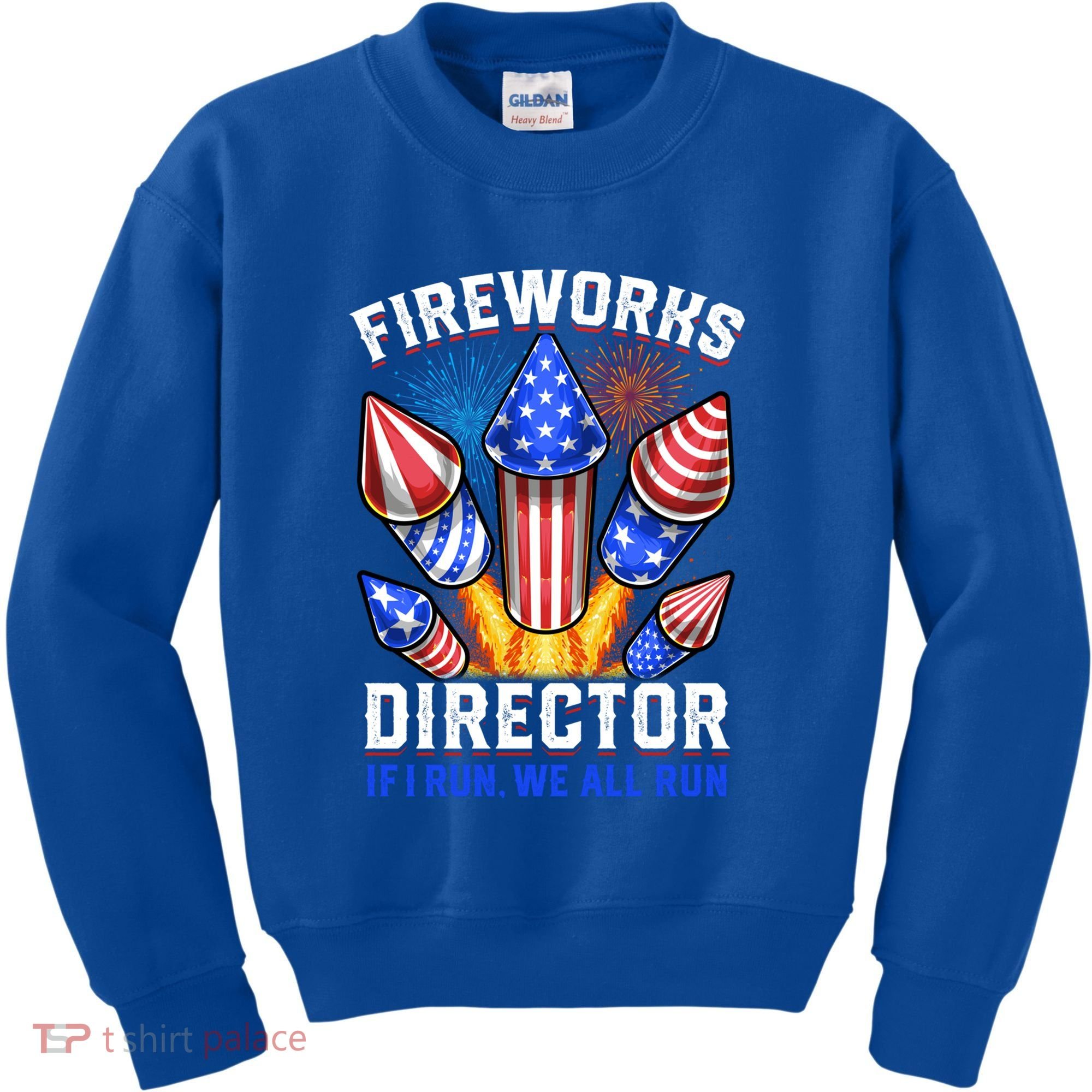 Fireworks Director Pyrotechnician 4th Of July Gift Kids Sweatshirt
