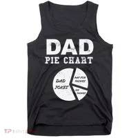 Funny Dad Pie Chart Dad Jokes Pay For Things Fix Things Tank Top thumb 0