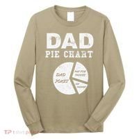 Funny Dad Pie Chart Dad Jokes Pay For Things Fix Things Long Sleeve Shirt thumb 0