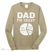 Funny Dad Pie Chart Dad Jokes Pay For Things Fix Things Long Sleeve Shirt thumb 0
