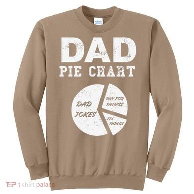 Funny Dad Pie Chart Dad Jokes Pay For Things Fix Things Sweatshirt