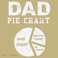 Funny Dad Pie Chart Dad Jokes Pay For Things Fix Things T-Shirt thumb 7