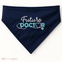 Future Doctor Pre Med Outfit Medical Student Gift USA-Made Doggie Bandana thumb 0