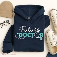 Future Doctor Pre Med Outfit Medical Student Gift Hoodie thumb 4