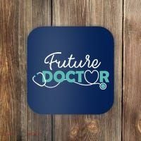Future Doctor Pre Med Outfit Medical Student Gift Coaster thumb 0