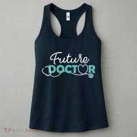 Future Doctor Pre Med Outfit Medical Student Gift Women's Tank Top thumb 3