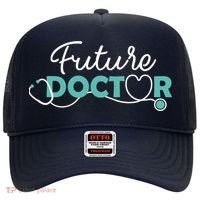 Future Doctor Pre Med Outfit Medical Student Gift Hat thumb 0