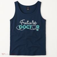 Future Doctor Pre Med Outfit Medical Student Gift Tank Top thumb 2