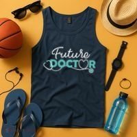 Future Doctor Pre Med Outfit Medical Student Gift Tank Top thumb 4