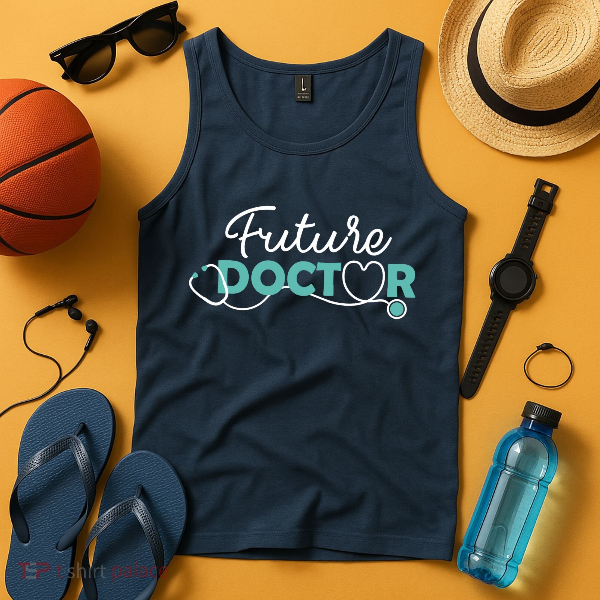Future Doctor Pre Med Outfit Medical Student Gift Tank Top