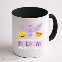 Field Day Pupple Team Students School Sports Competition Coffee Mug thumb 1