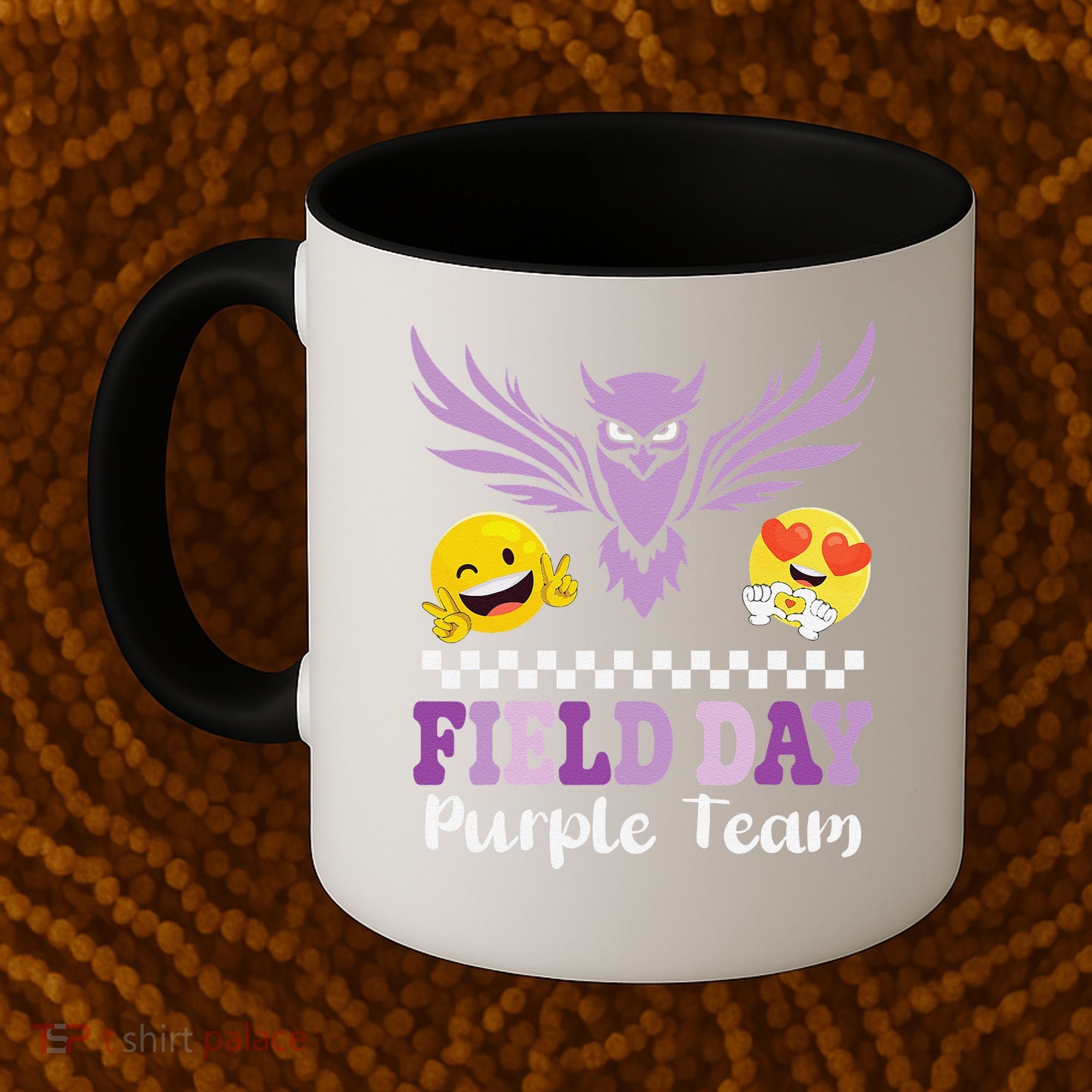 Field Day Pupple Team Students School Sports Competition Coffee Mug