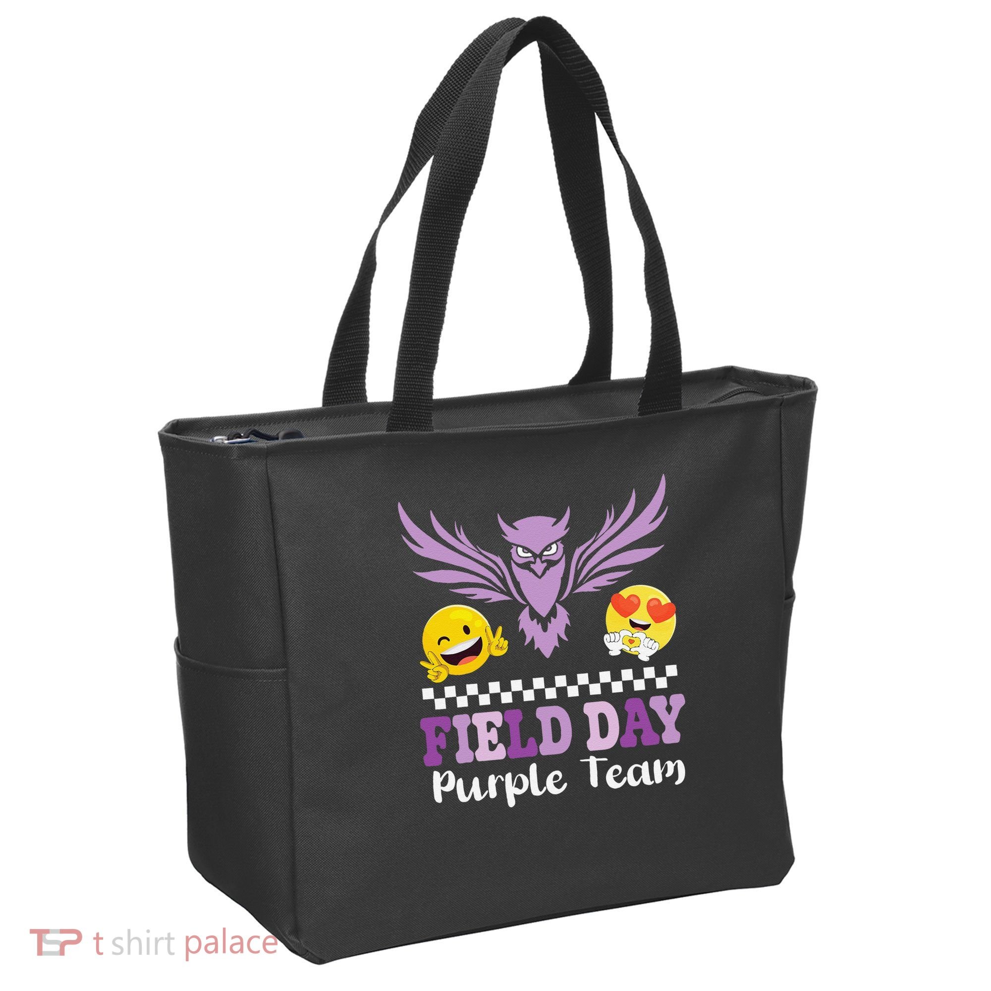 Field Day Pupple Team Students School Sports Competition Tote Bag